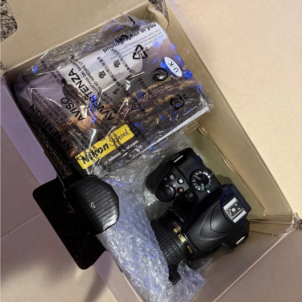 Nikon Black DSLR Camera